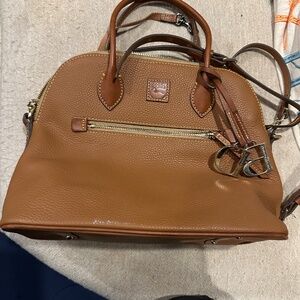 Pebble Grained Dooney & Bourke Large Domed Satchel
